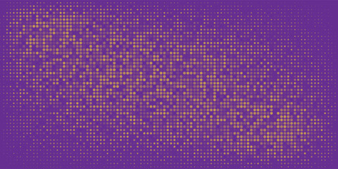 Purple Dot Randomus isolated in black background.Dot Randomus on abstract  art nice modern simple