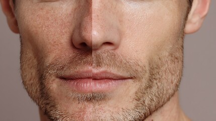 Obraz premium I felt a sense of urgency after experiencing skin that felt so comfortable and surprisingly good.