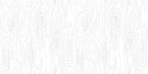 Seamless wood texture, wood plank, black lines on white background, vector design, banner