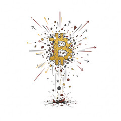 ビットコインの暴落と崩壊：仮想通貨市場の金融ショック