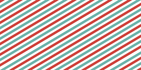 Blank airmail envelope frame, border with green and red striped line in christmas theme with 5000x2500 scale ratio for decoration, cutout, isolated.