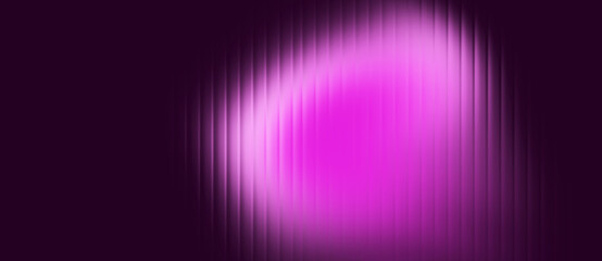 Abstract neon ribbed fractal glass background with glowing dark-to-light pink gradients on a dark backdrop, accented by radiant textured lines.