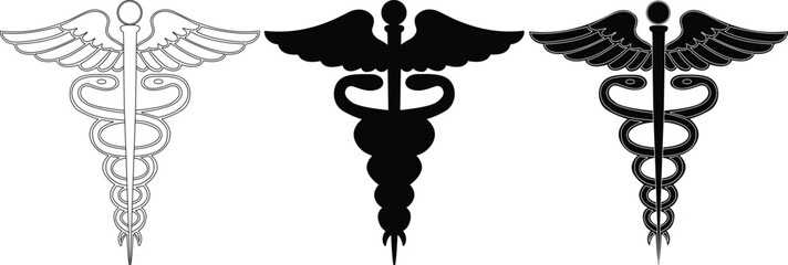 Health care sign visual caduceus medical symbols symbolize hospital, treatment, pharmacy, nursing, doctor, physician, wellness, life, science, anatomy, biology, organic, pharmaceutical