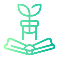 botany gradient icon