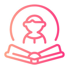 Future Generation gradient icon