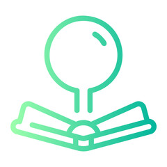 research gradient icon