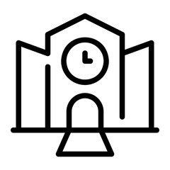 university line icon