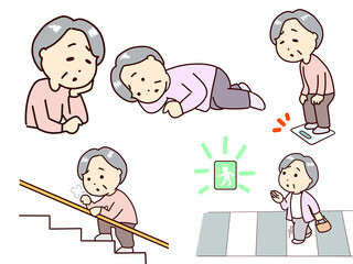 フレイルセット、筋肉量低下、意欲低下