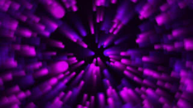 Animated background of vibrant multicolor light moving as if entering a time tunnel or multiverse dimension. The dynamic flow and glowing colors create a futuristic, immersive, cosmic visual effect.