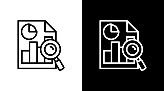 Data Analytics With Icon Set Design