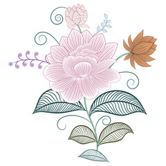 Graphic elements for vector design. Swirl vintage elements decorative ornamental design illustration. 