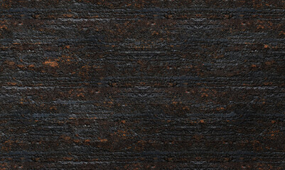 A dark, gritty grunge texture resembling rusted metal.