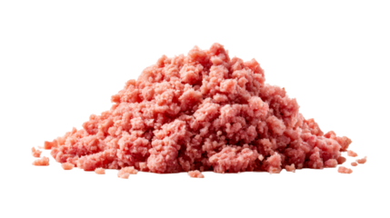 A pile of pink granulated sugar or salt used for cooking or baking applications in food preparation and confectionary creating sweet or savory flavor profiles for a recipe