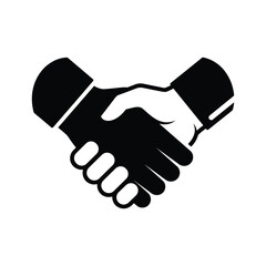 Handshake symbolizing agreement and partnership