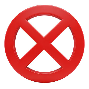 Iconic red x symbol of the x-men superhero team against a stark black backdrop transparent background