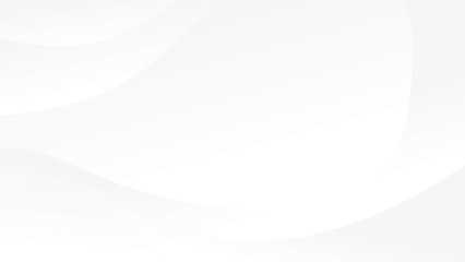 abstract white color gradient background with modern wavy graphic lines 