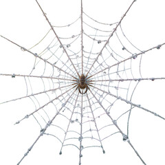 Captivating spider web artistry nature photography macro detail close-up view intricate design