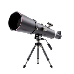 Stargazing exploration with telescope outdoor adventure technical equipment night sky wide angle astronomy enthusiasts