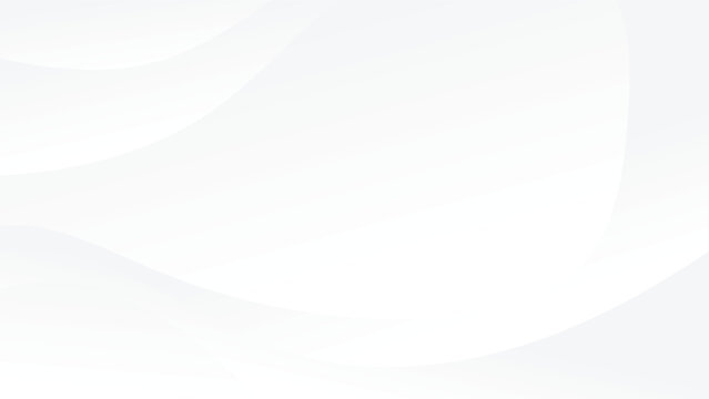 abstract white color gradient background with modern wavy graphic lines 