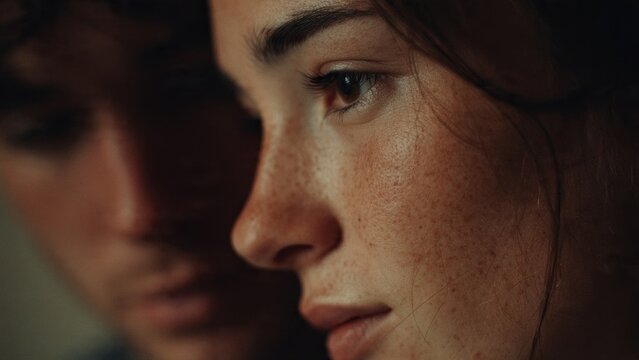 Quiet Intimacy A Couple's Gentle Connection