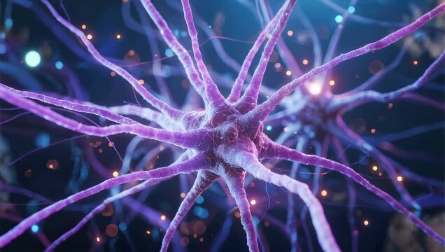 Neuron cell structure