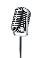 Vintage Microphone &ndash; Podcasting and Broadcasting Concept
