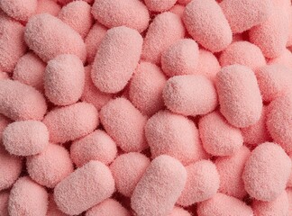 Soft Pink Fuzzy Foam Cubes &ndash; Playful, Tactile Texture for Kids&rsquo; Activities, Craft Projects & Design Backgrounds