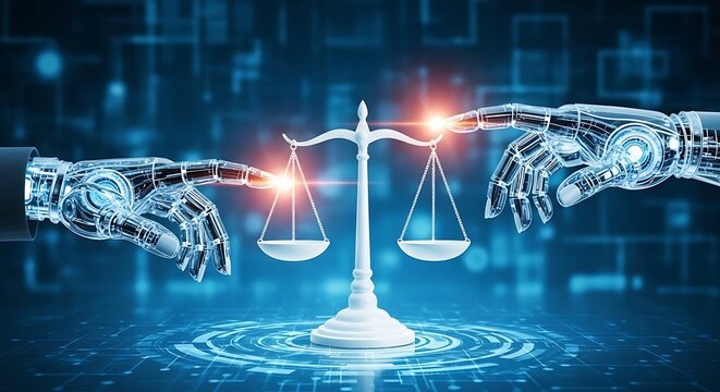 AI and Justice - Balancing Technology with Ethical Considerations in Law.
