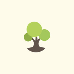 Tree logo icon. Tree vector for website symbol icon presentation