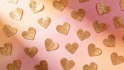 seamless pattern with hearts