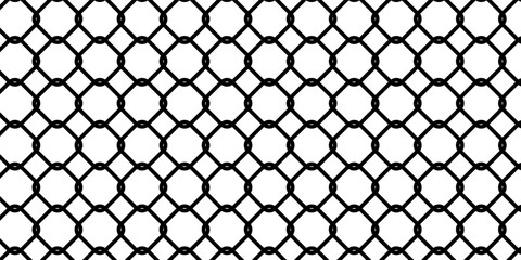Fototapeta premium Mesh texture for fishing nets. Seamless pattern for sportswear or soccer goal, volleyball net, basketball hoop
