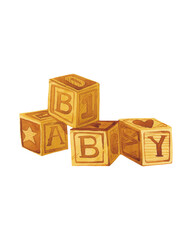 wooden toy blocks