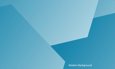 Modern Abstract Blue Geometric Background