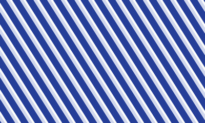 Fototapeta premium Abstract blue stripes on white background. Striped diagonal pattern Vector illustration of Seamless background Christmas or winter theme Background with slanted lines, modern