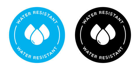 Round Vector Water Resistant Labels