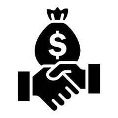 sponsored Solid icon