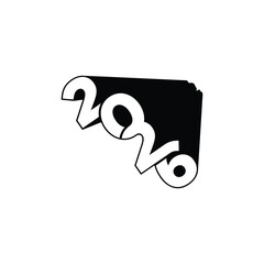 2026 design for new year logo vector