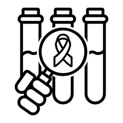 Fototapeta premium medical examination Line Icon