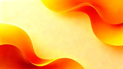 Smooth flowing yellow shapes forming a clean modern abstract background symbolizing happiness, positivity, and joy. Perfect for lifestyle and branding content