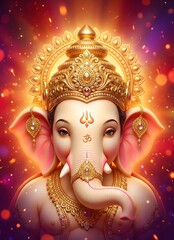 Ganesh jayanti poster design.