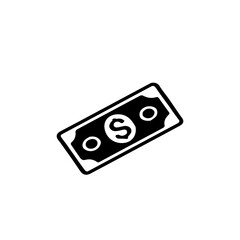 Minimalist Dollar Bill Icon