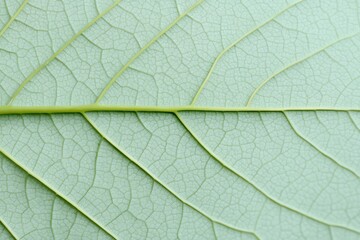 Fototapeta premium Pale leaf overlay texture, eco friendly, soft green layering