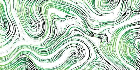 Lush Green and Sky Blue Abstract Marble Swirl Background  with Elegant Fluid Organic Lines and Liquid Waves with Minimalist Natural Aesthetic, Ideal for Eco Branding, Modern Web Design, Creative Art, 