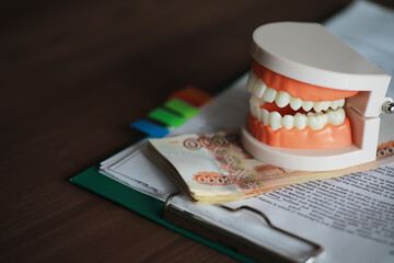 Take care of your mouth. Russian dental services. Expensive dental center.