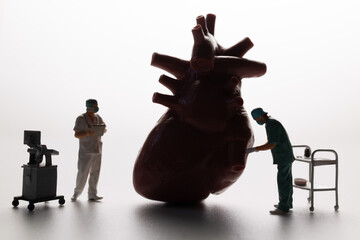Cardiology and Life Saving Surgery Concept