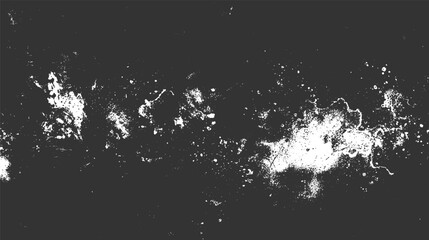 Dark grey background with scattered white textured splotches and speckles grunge abstract distressed
