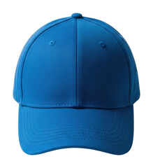 Vibrant blue cap display urban product isolated on transparent background