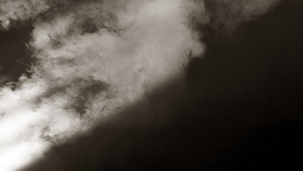 Enchanting Smoke and Fog Illuminated by Dramatic Light Rays