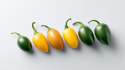 Heirloom chili shows off vibrant hues, delightful visual treat