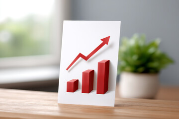 Positive forecast chart reflects budget growth and inspires optimism